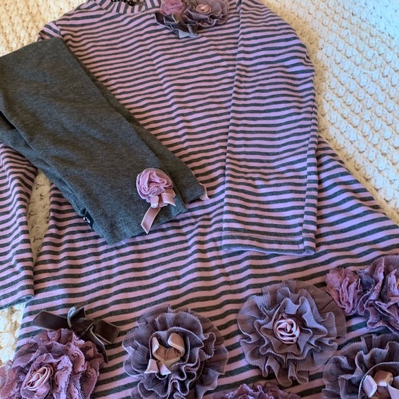 Girls tunic and leggings - Picture 2 of 2